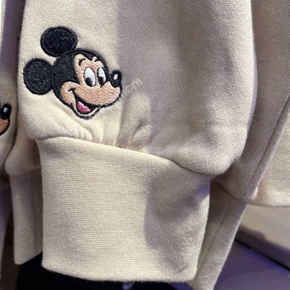 Disney Parks Mickey Peace Sign Pullover Crewneck - Picture 3 of 3